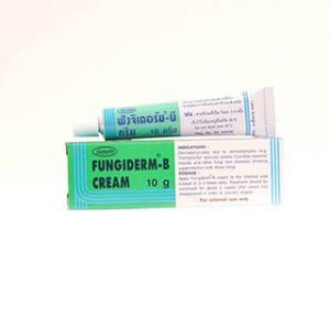 FUNGIDERM-B CREAM 10G. ฟังจิเดอร์ม-บี ครีม 10 กรัม (Clotrimazole+Betamethasone)