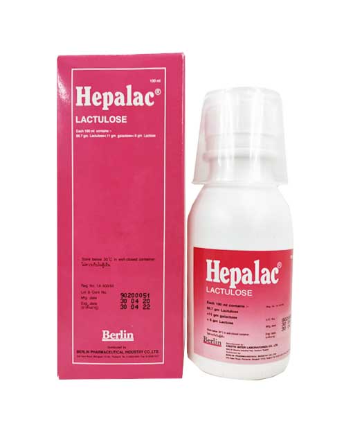 HEPALAC 100ML. เฮพพาแลค 100  มิลลิลิตร (Lactulose)