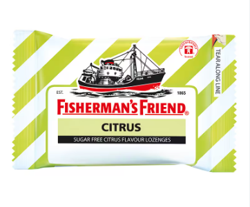 FISHERMAN'S FRIEND ฟิชเชอร์แมน เฟรนด์  ซิทรัส ชูการ์ฟรี (CITRUS)