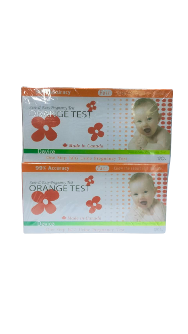 ORANGE TEST DEVICE ตรวจการตั้งครรภ์ (ชนิดหยด) ออเรนจ์ เทส