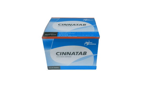 CINNA TAB.50*10'S ซินนา แท็บ (cinnarizine)