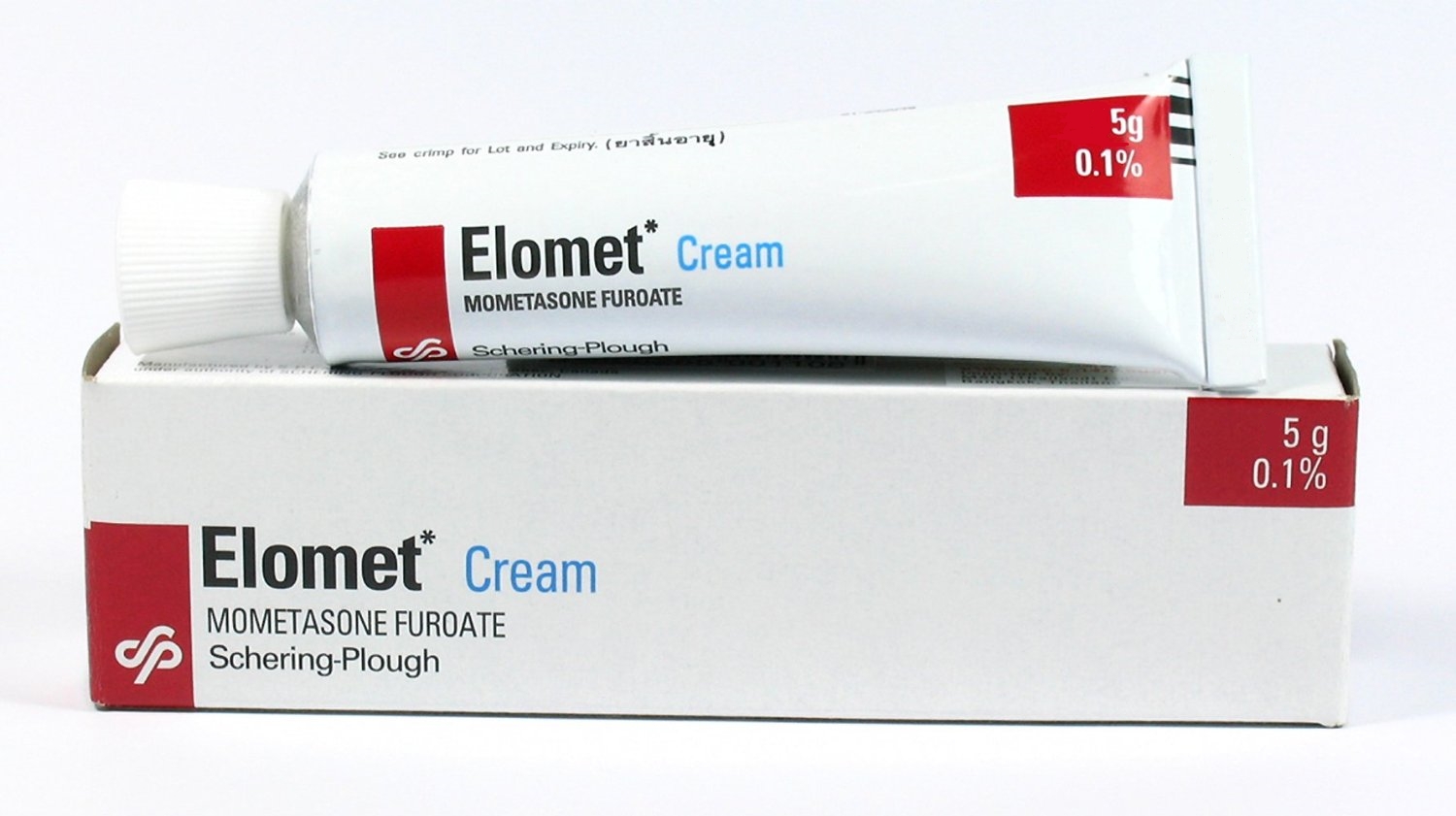 ELOMET CREAM 5G. อีโลเมท ครีม 5 กรัม (Mometasone)