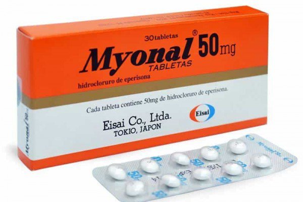 MYONAL 50MG.3*10'S. มัยโอนอล 50 มิลลิกรัม (Eperisone)