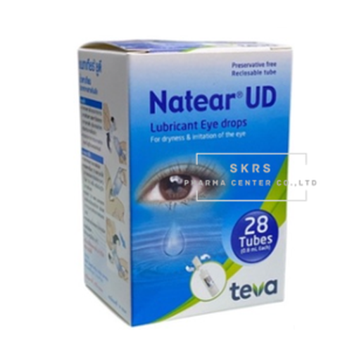 NATEAR UD.0.8ML.28หลอด แนทเทียร์ ยูดี กล่อง 28 หลอด (Hydroxypropyl Methylcellulose)