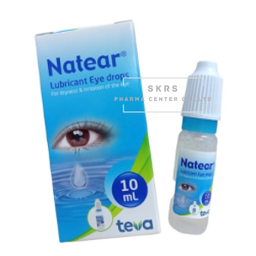 NATEAR E/D.10ML. แนทเทียร์ หยอดตา 10 มิลลิลิตร (Hydroxypropyl Methylcellulose)