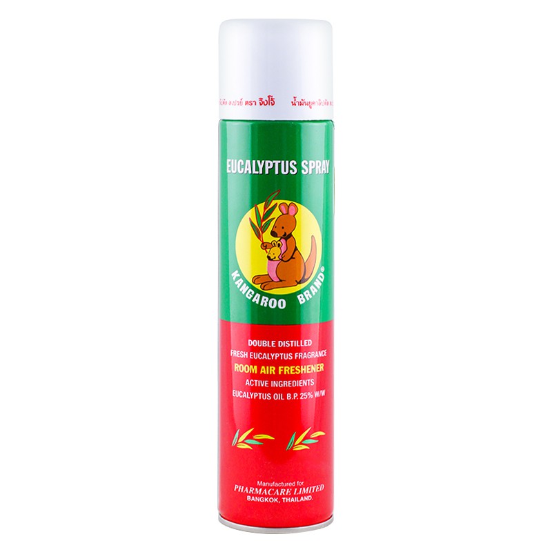 EUCALYPTUS SPRAY ตราจิงโจ้ 300ML. ยูคาลิปตัส สเปรย์ จิงโจ้ 300 มิลลิลิตร