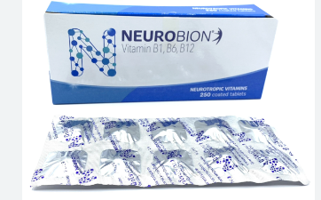 NEUROBION 10'S.(รุ่น1กล่อง=5x10'S.) นิวโรเบียน (Vitamin B1+B6+B12)