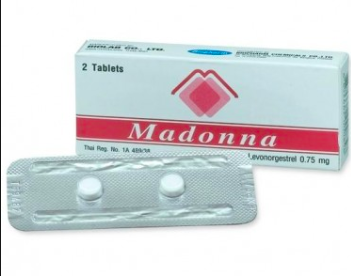 MADONNA 2'S. มาดอนน่า แบบ 2 เม็ด(Levonorgestrel)*ขายขาด