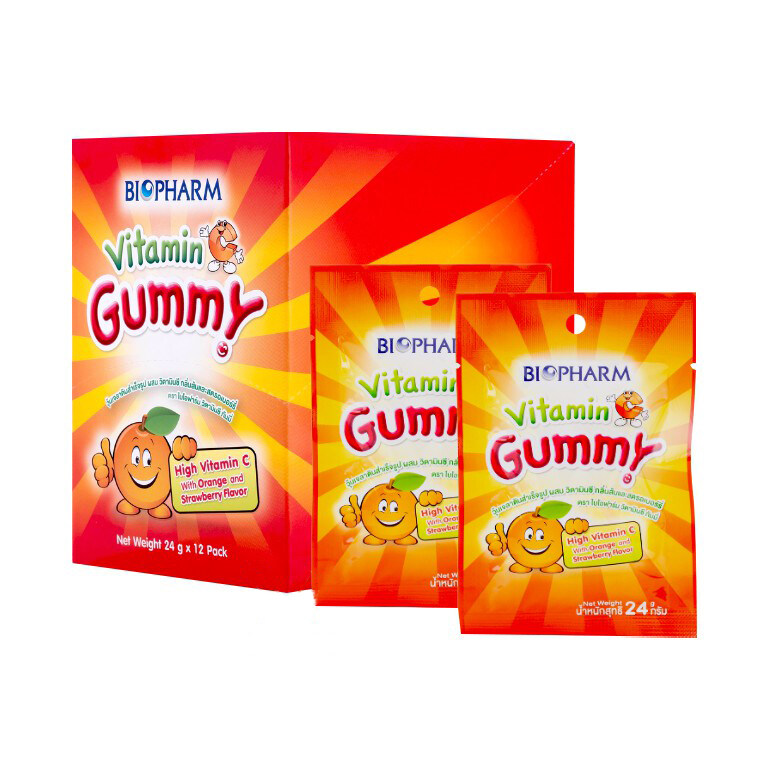 GUMMY VITAMIN C 24G.12*8'S. กัมมี่ วิตามิน ซี  เยลลี่