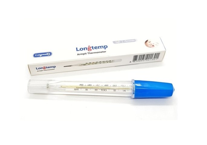 ปรอทแก้ว LONGTEMP THERMOMETER(1กล่อง=12 ชิ้น)*ขายขาด ลองเท็มป์ เทอร์มอมิเตอร์ 