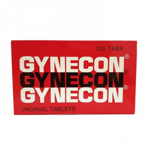 GYNECON VT.5'S. ไกเนคอน เหน็บช่องคลอด แผง5เม็ด (Nystatin)