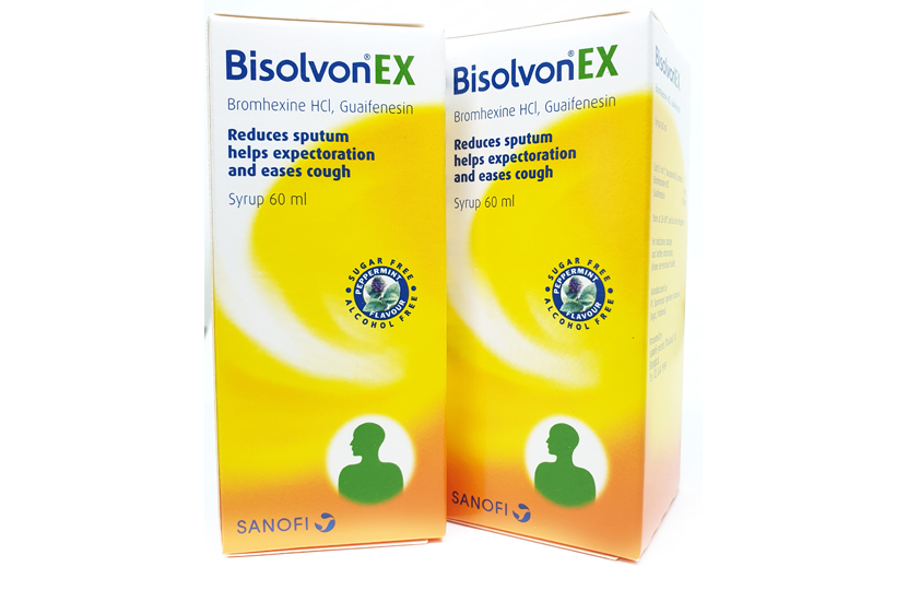 BISOLVON EX 60ML. ไบโซลวอน เอ็กซ์ (Bromhexine)