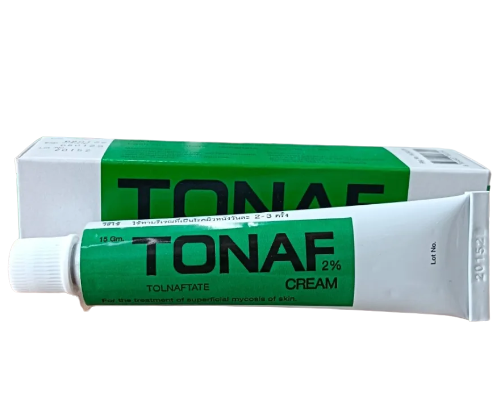 TONAF CREAM 2% 5G.(เขียว) โทนาฟ ครีม (Tolnaftate)