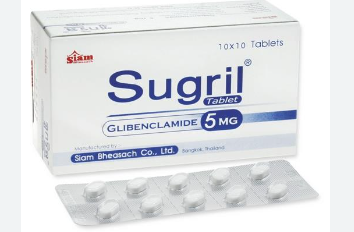 SUGRIL 5MG.10*10'S. ซูกริล 5 มิลลิกรัม (Glibenclamide)