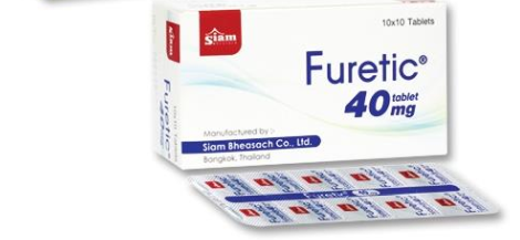 FURETIC 40MG.10*10'S.*ขายขาด ฟูเรติก 40มก. (Furosemide)