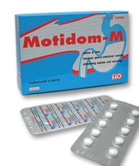 MOTIDOM-M 50*10'S โมทิดอม-เอ็ม (กล่อง 50แผง) (Domperidone)