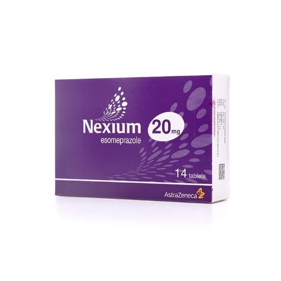 NEXIUM 20MG.14'S.*ขายขาด เน็กเซี่ยม 20มก.(กล่อง 14เม็ด) (Esomeprazole)