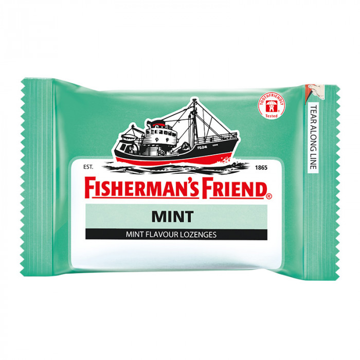 FISHERMAN'S FRIEND ฟิชเชอร์แมน เฟรนด์  มิ้นท์ (สีเขียว)