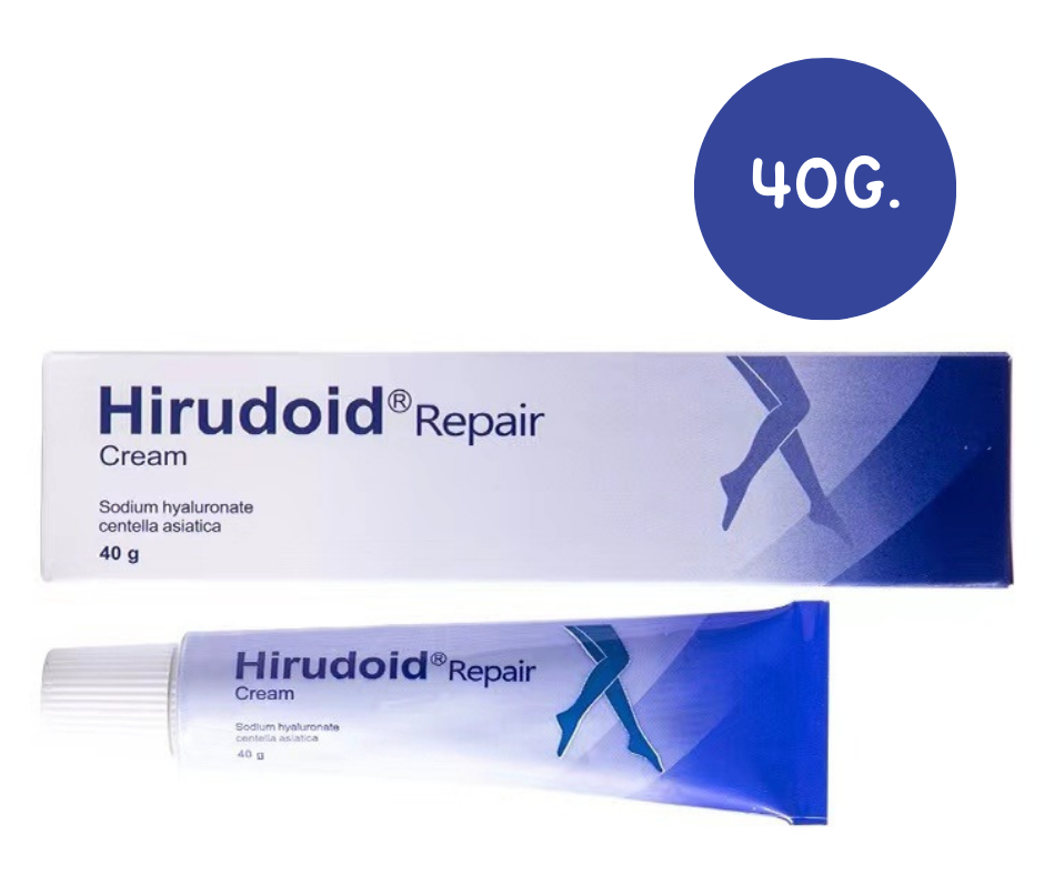 HIRUDOID FORTE CREAM 40G. ฮีรูดอย ฟอร์ท ครีม 40 กรัม (Mucopolysaccharides)