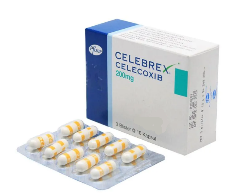 CELEBREX 200MG.10*10'S*ขายขาด เซเลเบร็กซ์ 200 มิลลิกรัม (Celecoxib)