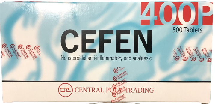 CEFEN 400MG.50*10'S.*ขายขาด ซีเฟน 400 มิลลิกรัม (Ibuprofen)