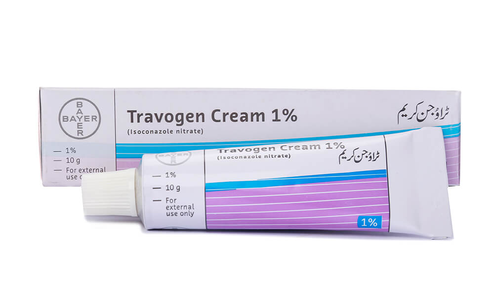 TRAVOGEN CREAM 10G. ทราโวเจน ครีม 10 กรัม (Isoconazole)