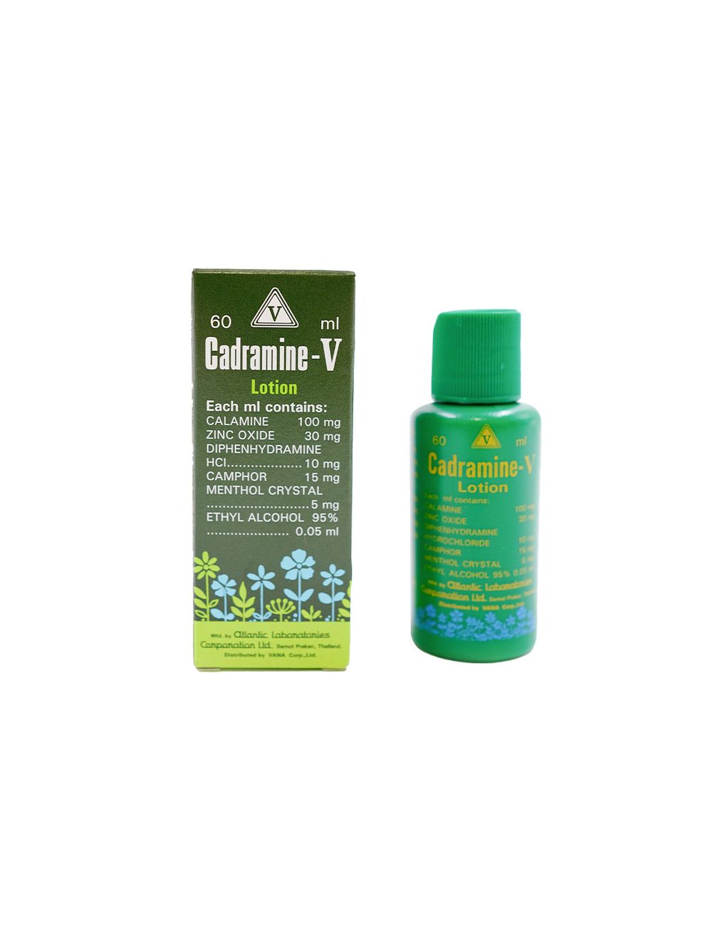 CADRAMINE-V 60ML. คาดรามาย-วี โลชั่น 60 มิลลิลิตร (Calamine)