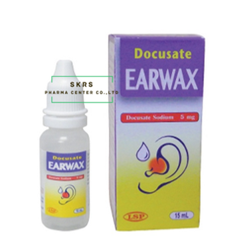 EARWAX 15ML*ขายขาด เอียร์แวกซ์ หยอดหู 15 มิลลิลิตร