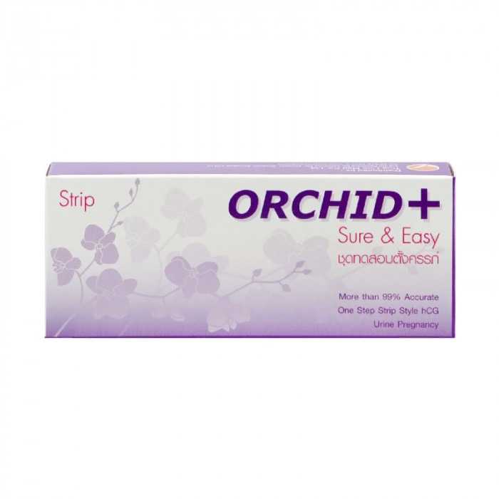 ORCHID+ ตรวจการตั้งครรภ์ (ชนิดแผ่นจุ่ม)