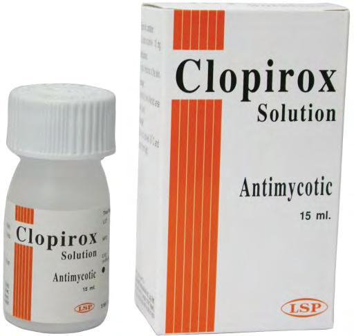 CLOPIROX 15ML.*ขายขาด โคพิรอกซ์ 15 มล.(Ciclorirox)