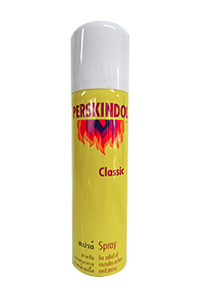 PERSKINDOL CLASSIC SPRAY 150ML. เพอร์สกินดอล สเปรย์ (สูตรร้อน) 150 มิลลิลิตร (Menthol)