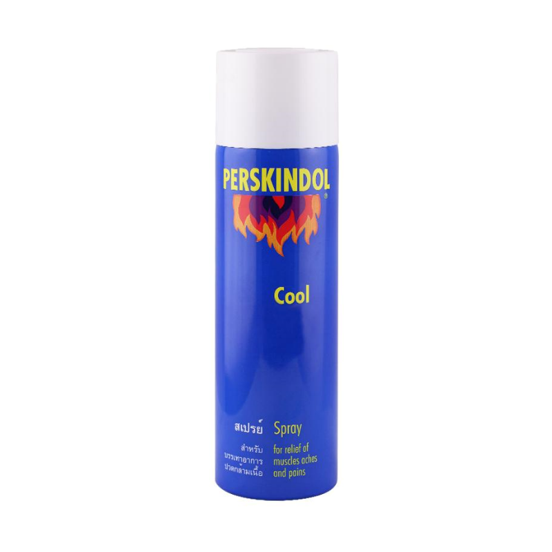 PERSKINDOL COOL SPRAY 250ML. เพอร์สกินดอล คูล สเปรย์ (สูตรเย็น)250 มิลลิลิตร (Menthol)