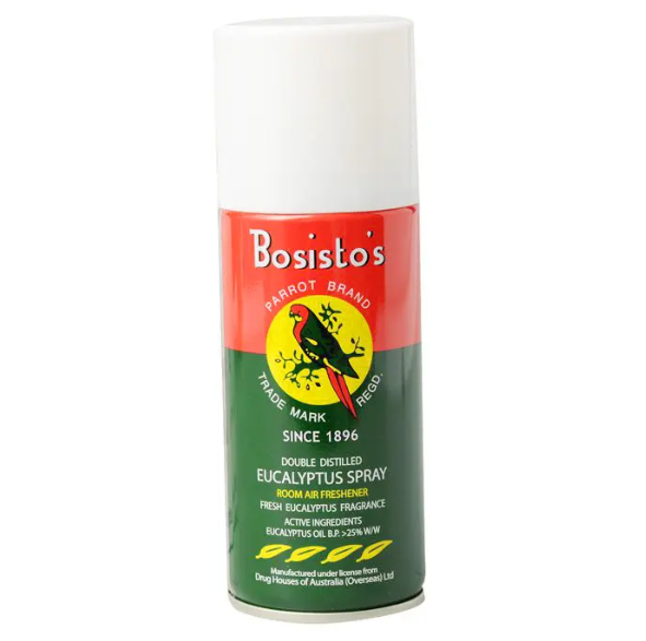 น้ำมันยูคาลิปตัส BOSISTO'S SPRAY 150ML. โบสิสโต