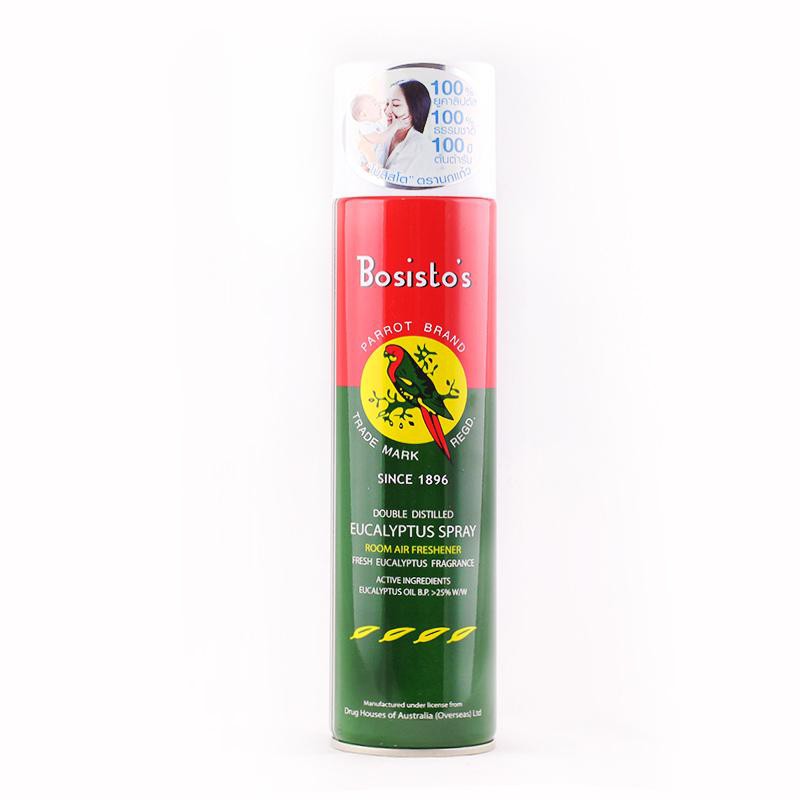 น้ำมันยูคาลิปตัส BOSISTO'S OIL ชนิดสเปรย์ 300ML. โบสิสโต