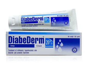 DIABEDERM CREAM 20%35G.ไดอะบีเดิร์ม ครีม 20% หลอด35 กรัมไดอะบีเดิร์ม ครีม 20% หลอด35 กรัม(ฟ้า) (Urea)