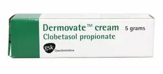 DERMOVATE CREAM 5G. เดอร์โมเวท ครีม 5 กรัม (Clobetasol)