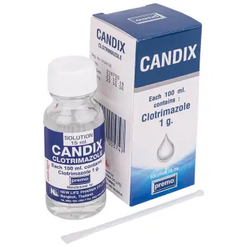 CANDIX 15ml. แคนดิกซ์ 15มิลลิลิตร (Clotrimazole)